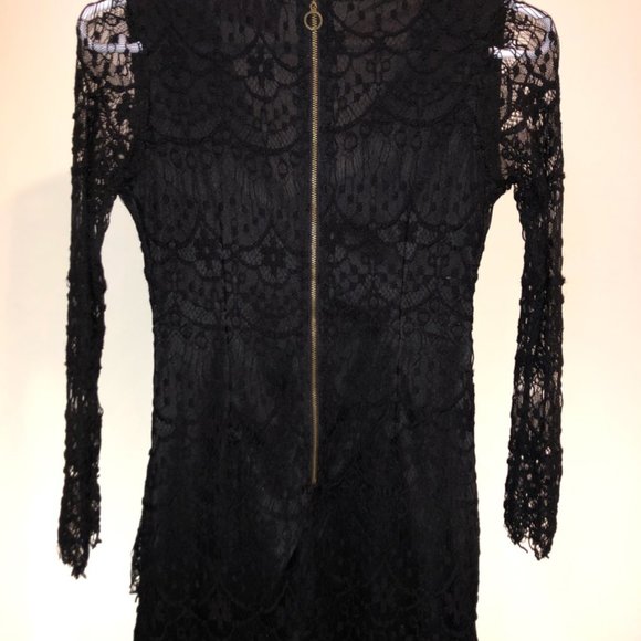 Size XS Dress Forum Long Sleeve Asymmetrical Dress - Picture 4 of 9